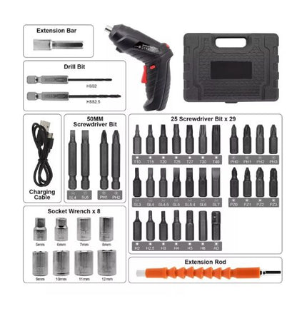 Destornillador Electrico Recargable