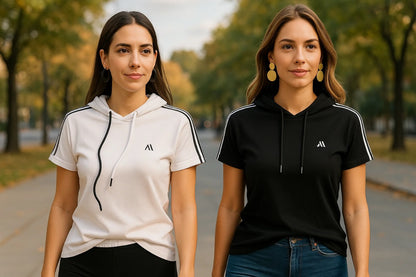 💫 Luce increíble y siéntete cómodo con nuestra camiseta con capucha, ¡y llévate un ACCESORIO completamente GRATIS por tu COMPRA 🎁!