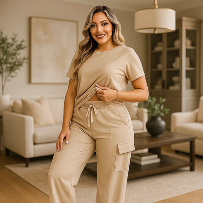 Nuevo Conjunto Cargo pants bota ancha 💃